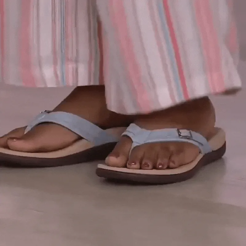 Orthopedic flip-flop sandals