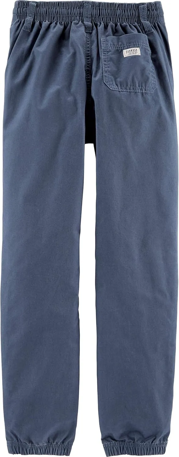 OSHKOSH B'GOSH Boys' Pull-on Twill Joggers