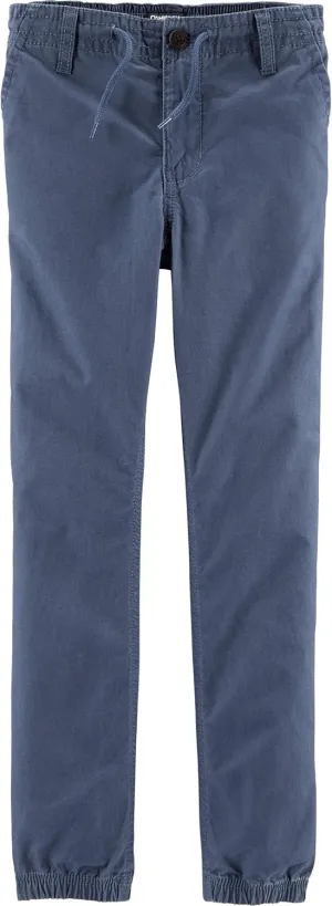 OSHKOSH B'GOSH Boys' Pull-on Twill Joggers