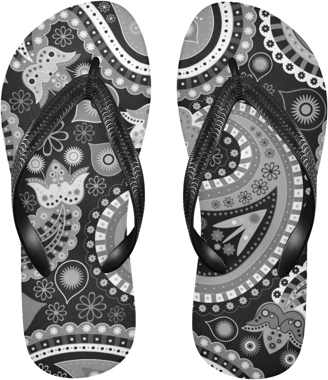 Oyihfvs Flip Flops Flip Sandal Home Slippers Hotel Spa Bedroom for Men Women XS-XXL