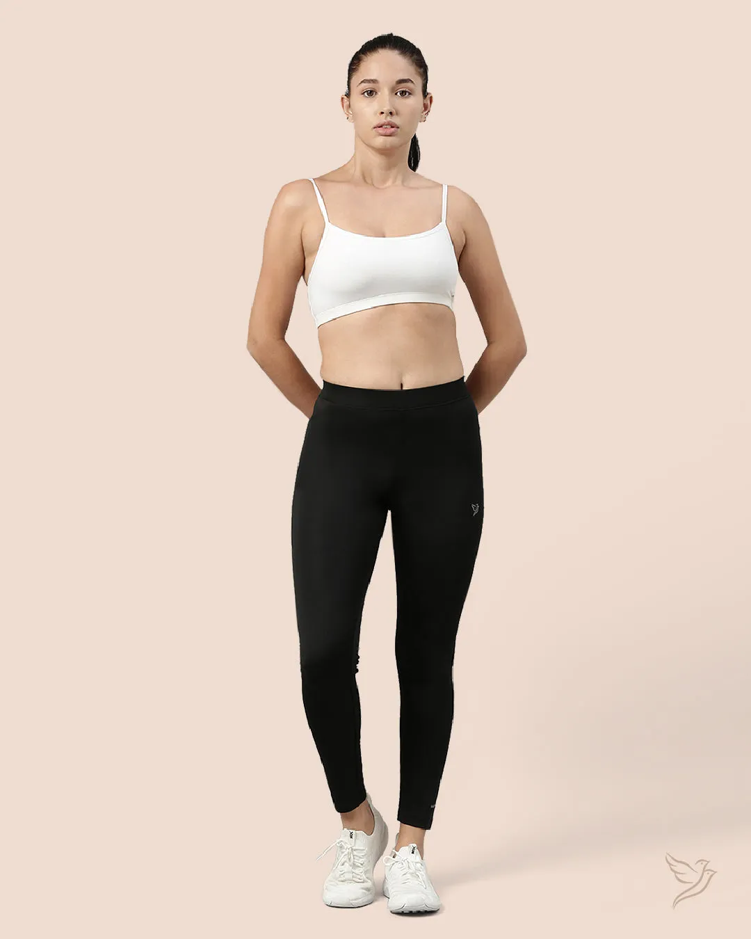 Performance Tights Mid Waist - Black