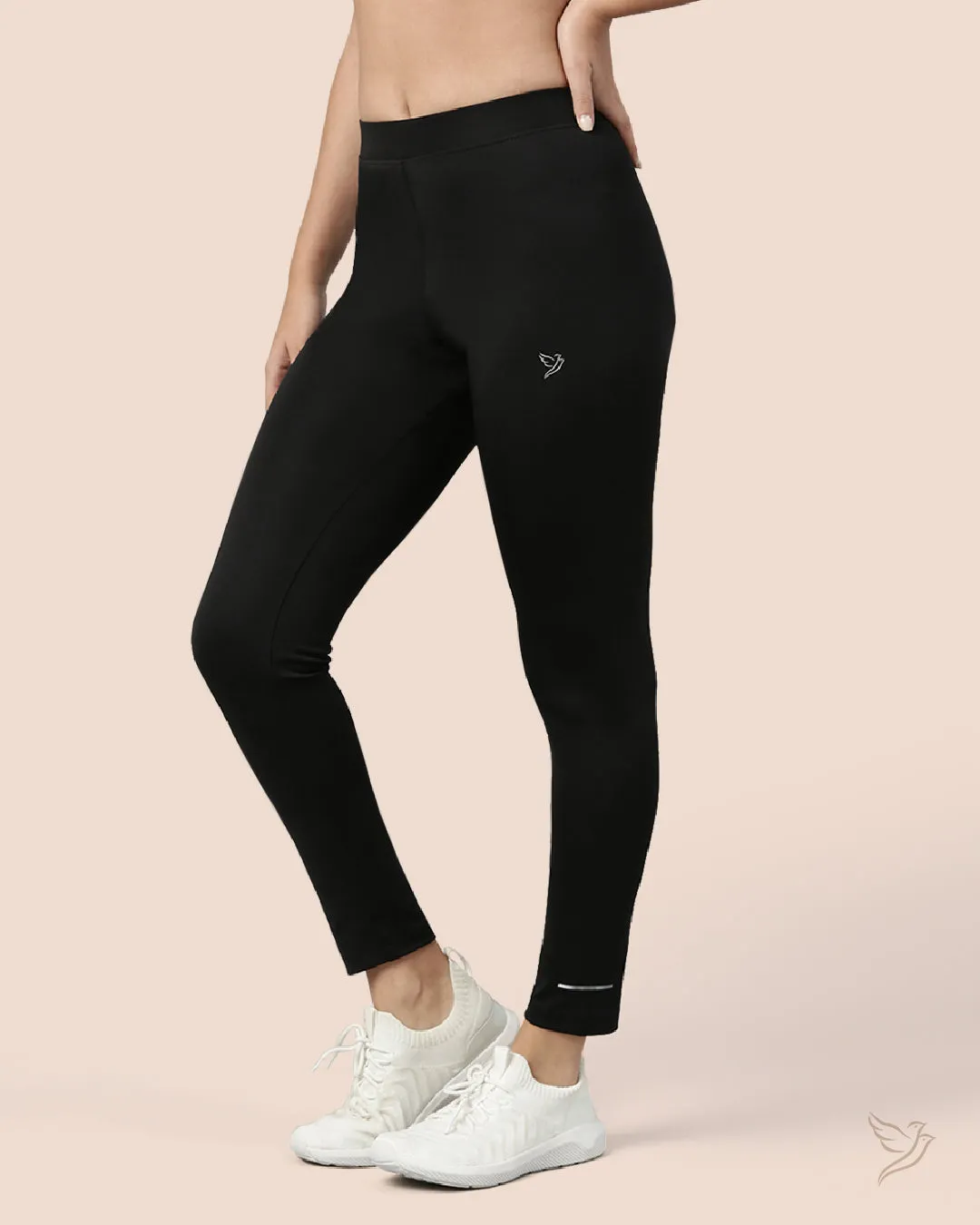Performance Tights Mid Waist - Black