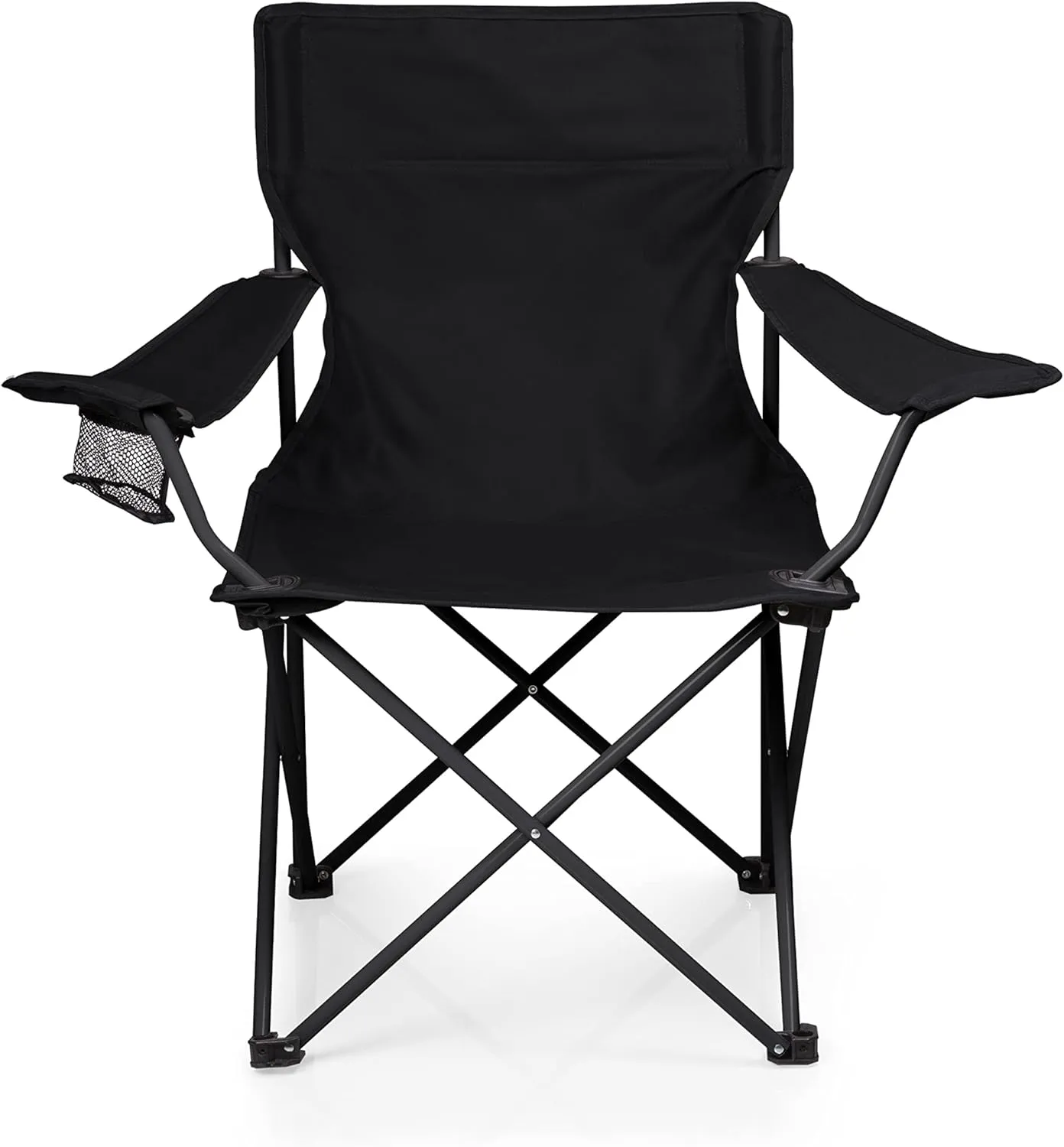 PICNIC TIME NHL Boston Bruins PTZ Portable Folding Camp Chair, (Black)