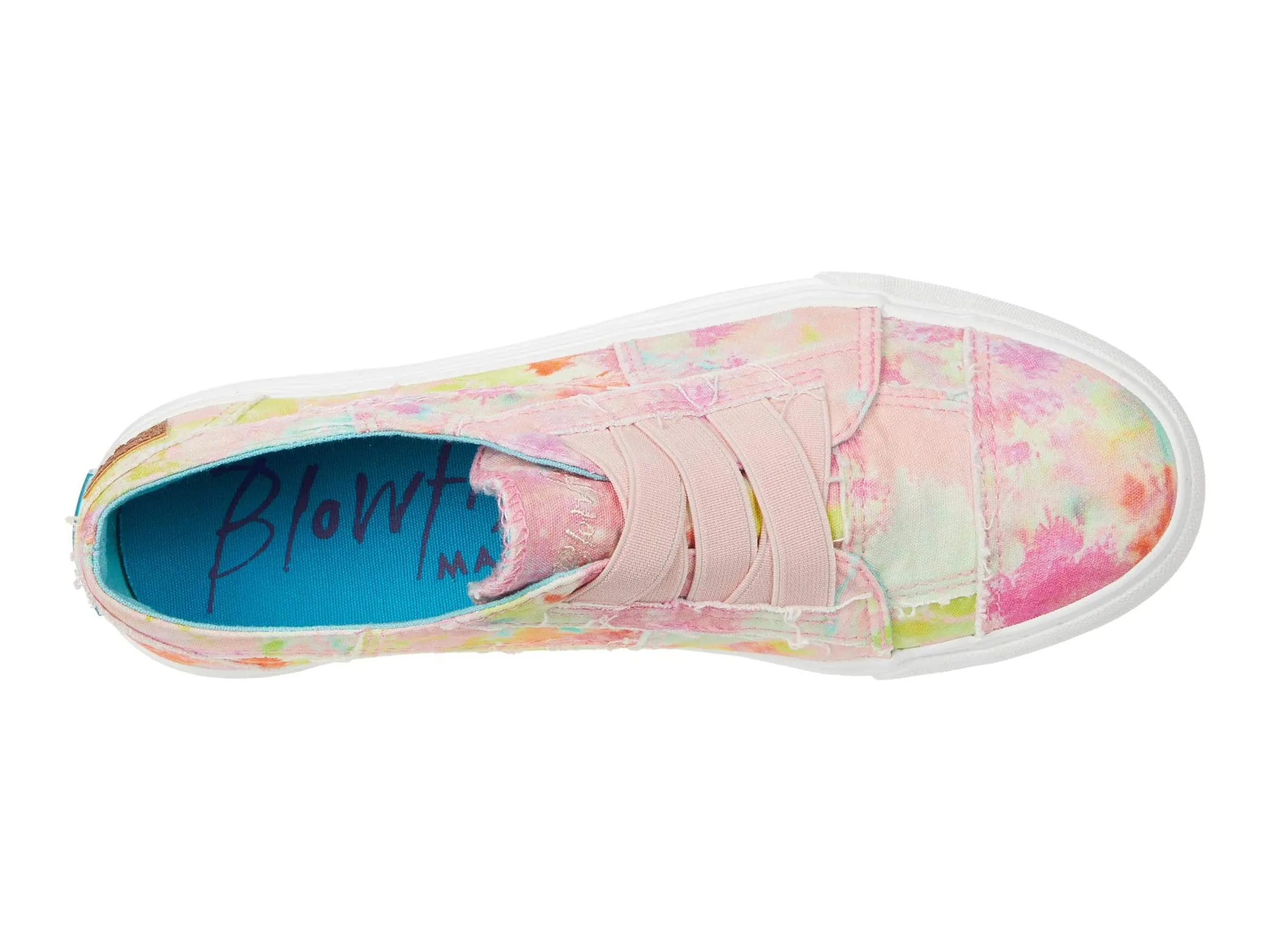 Pink Rounded Rainwater Slip Toe Marley Sneaker Comfort Safety-assured Blowfish On Malibu Canvas High-efficiency