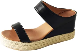 Platform Sandals Women Summer Beach Wedge Sandals Travel Open Toe Flip Flops Casual Dressy Walking Sandals