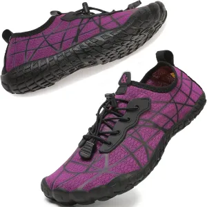 Quick Dry Barefoot Beach & Pool Shoes - Slip-on for Women & Men, Surf, Yoga & Water Sports