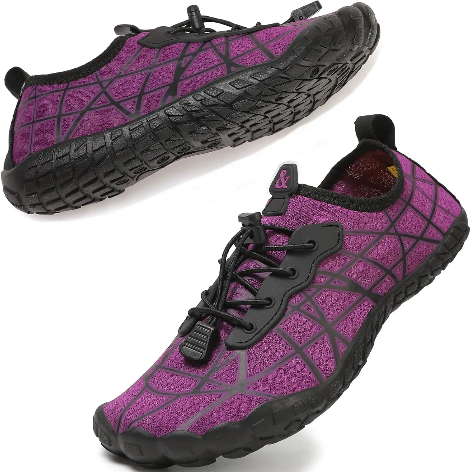 Quick Dry Barefoot Beach & Pool Shoes - Slip-on for Women & Men, Surf, Yoga & Water Sports