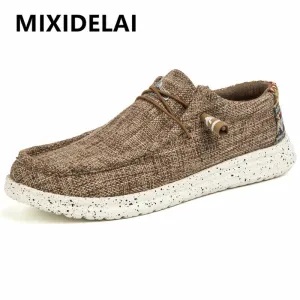 Quick offer Sneakers Breathable Style Shoes Fashion Loafers Size Luxury Large Canvas Men's Men Local delivery Outdoor Denim Vulcanize Designer Casual Shoes