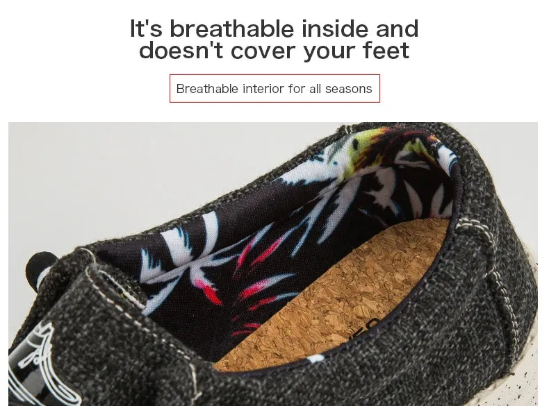 Quick offer Sneakers Breathable Style Shoes Fashion Loafers Size Luxury Large Canvas Men's Men Local delivery Outdoor Denim Vulcanize Designer Casual Shoes