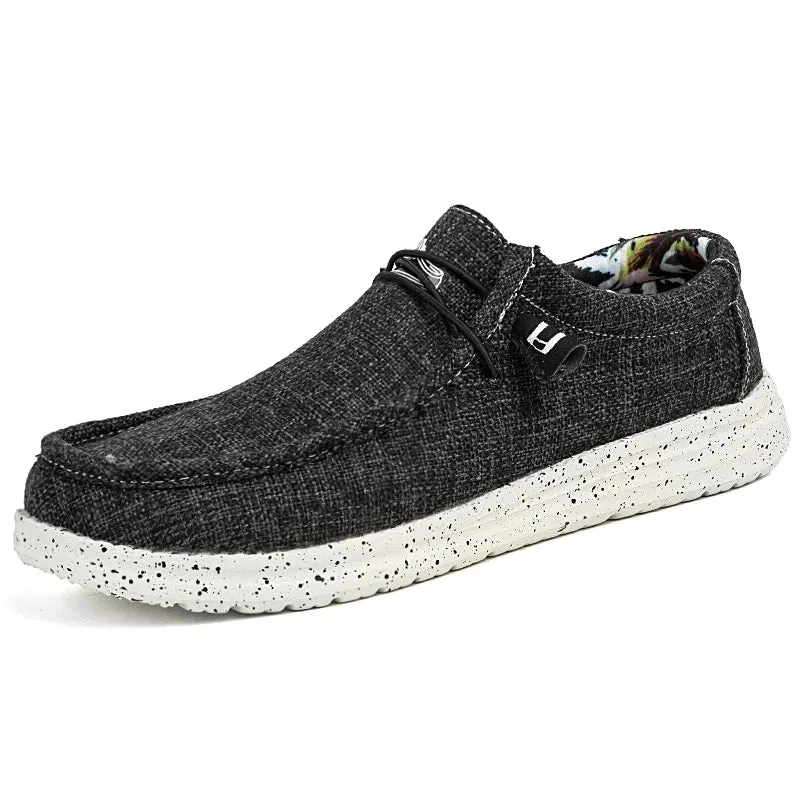 Quick offer Sneakers Breathable Style Shoes Fashion Loafers Size Luxury Large Canvas Men's Men Local delivery Outdoor Denim Vulcanize Designer Casual Shoes