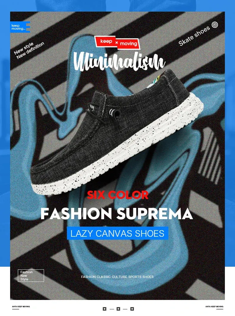 Quick offer Sneakers Breathable Style Shoes Fashion Loafers Size Luxury Large Canvas Men's Men Local delivery Outdoor Denim Vulcanize Designer Casual Shoes