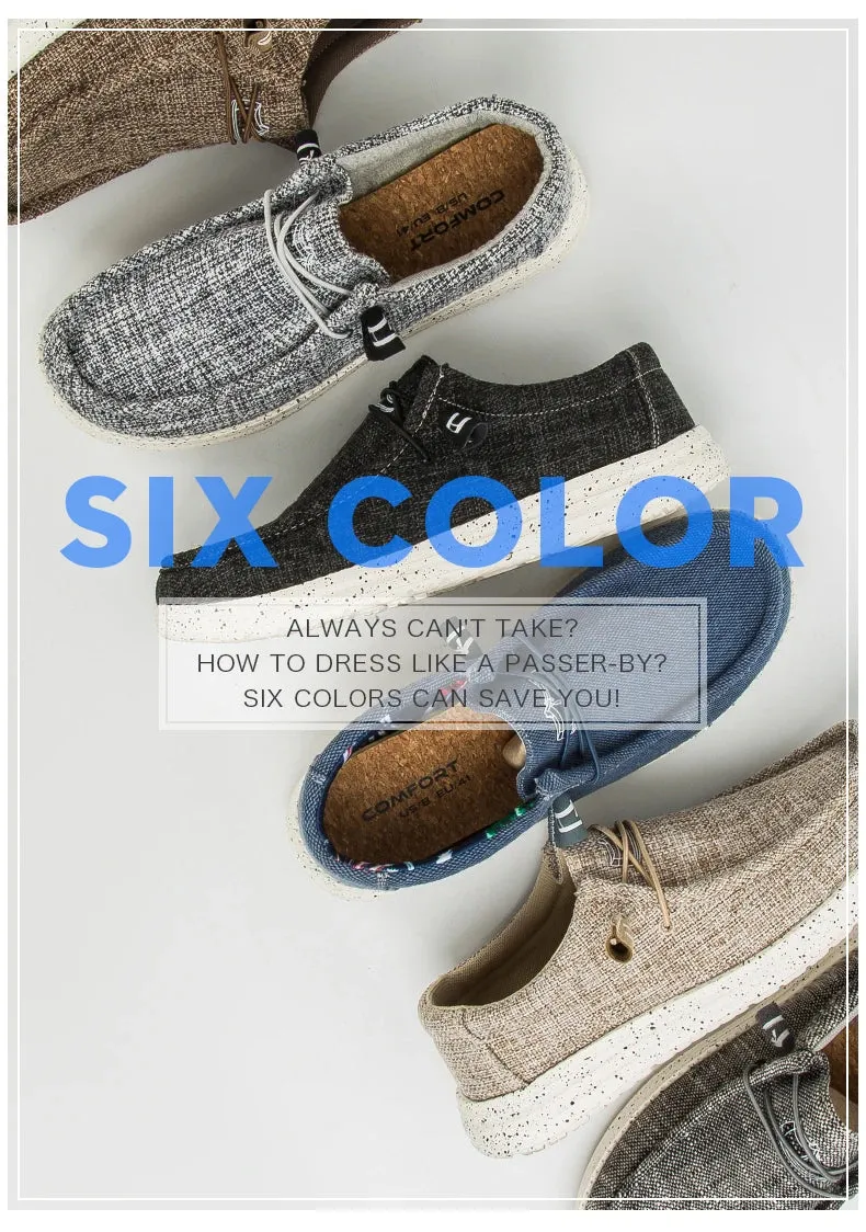 Quick offer Sneakers Breathable Style Shoes Fashion Loafers Size Luxury Large Canvas Men's Men Local delivery Outdoor Denim Vulcanize Designer Casual Shoes