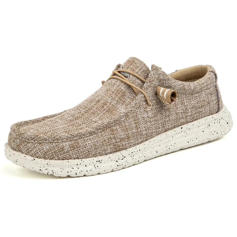 Quick offer Sneakers Breathable Style Shoes Fashion Loafers Size Luxury Large Canvas Men's Men Local delivery Outdoor Denim Vulcanize Designer Casual Shoes