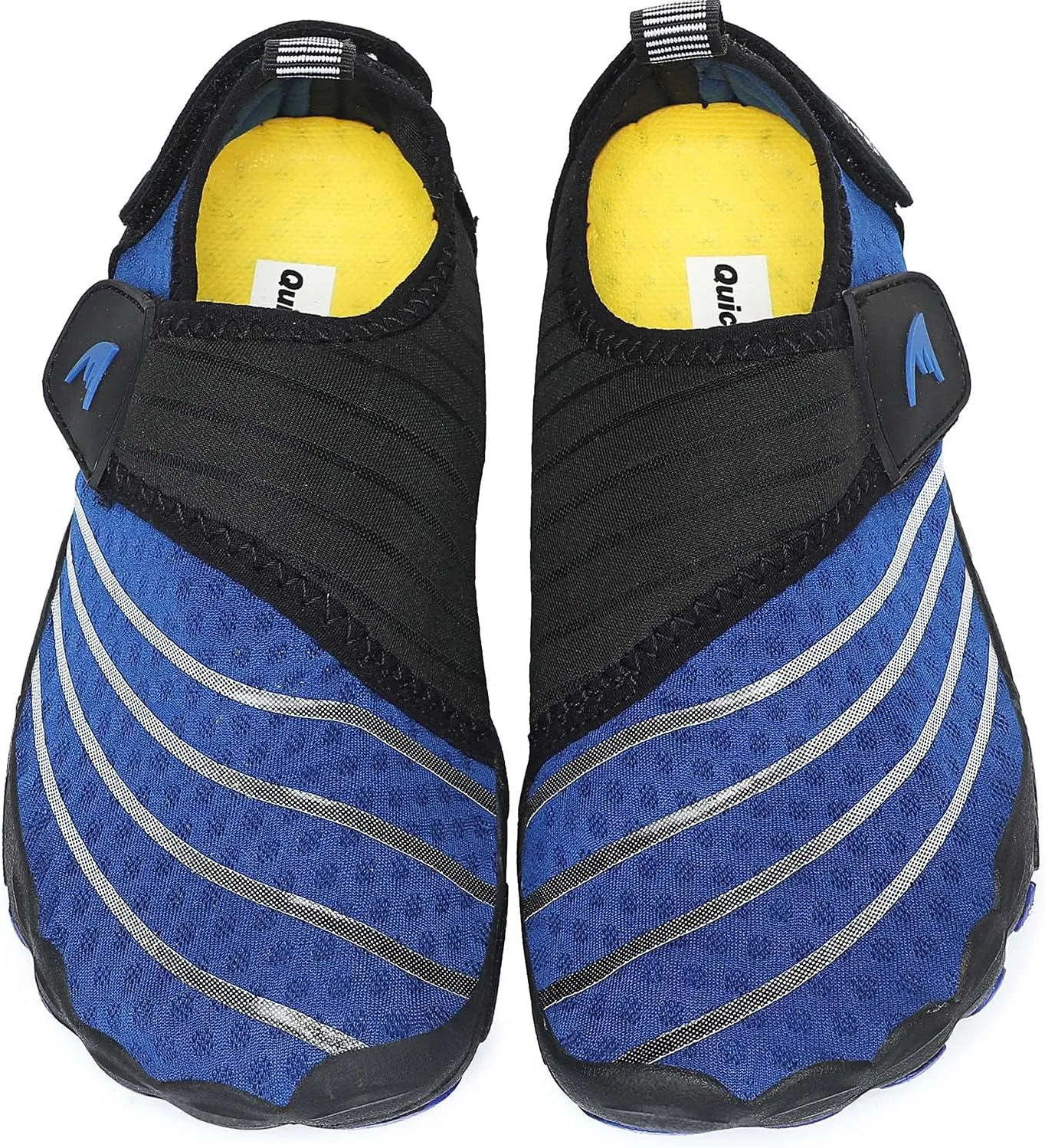 Quickshark Kids Water Shoes Boys Girls Barefoot Aqua Socks Outdoor Indoor Quick Dry Sandals Lightweight Slip On Walking Sneakers for Beach Pool Swim (Little Kid/Big Kid)