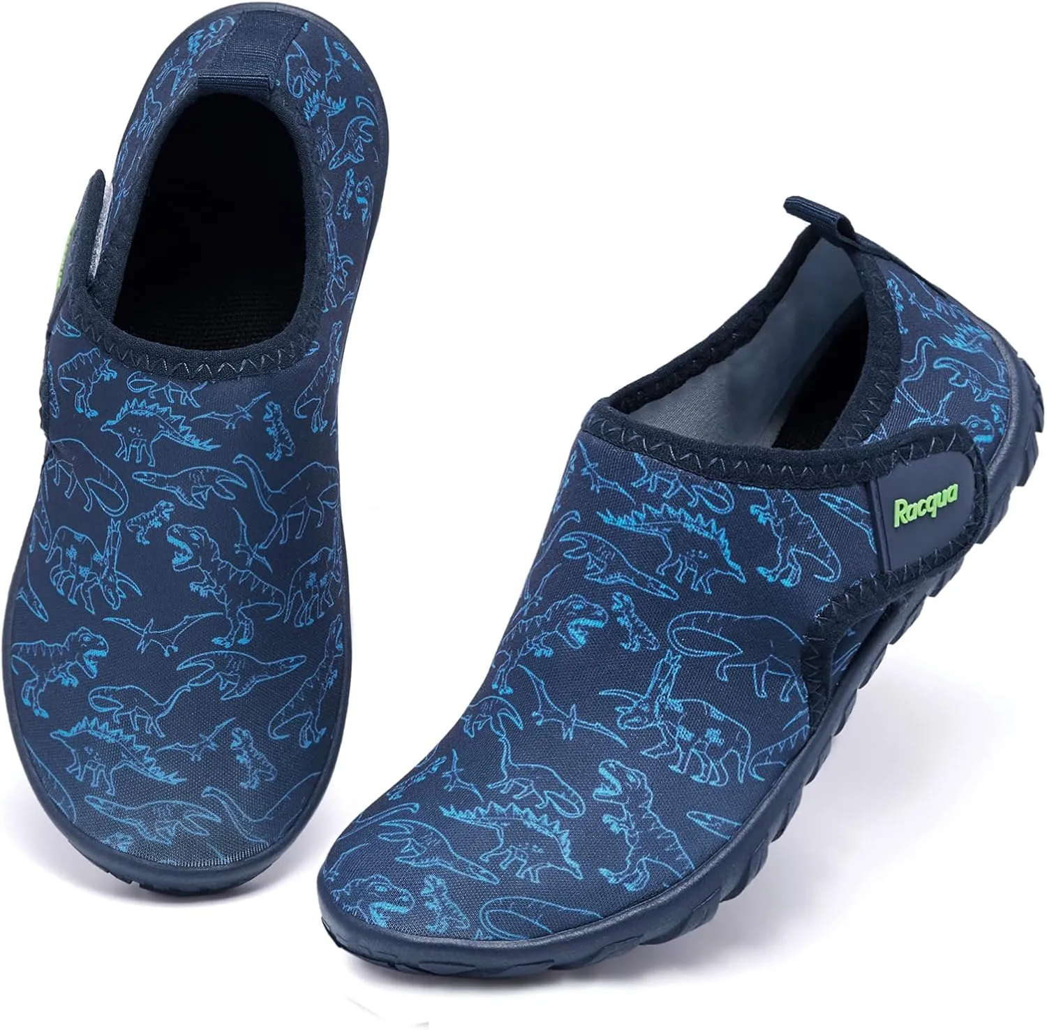 Racqua Boy's Girl's Kids Water Shoes Barefoot Swim Quick Dry Lightweight Sport Aqua Shoes(Little Kid/Big Kid)