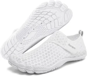 Racqua Men's Women's Slip-On Water Shoes Quick Dry Barefoot Lightweight Aqua Shoes Beach Swim Pool Hiking Sport Shoes
