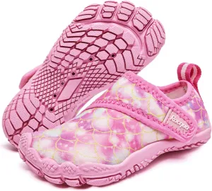 Racqua Toddler Boys Girls Slip-On Water Shoes Quick Dry Barefoot Aqua Shoes (Toddler/Little Kid)