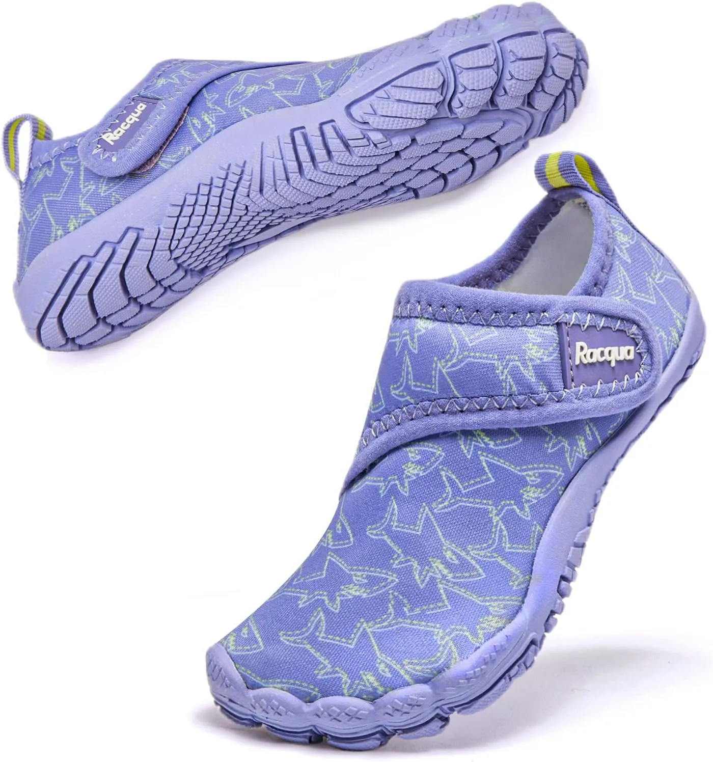 Racqua Toddler Boys Girls Slip-On Water Shoes Quick Dry Barefoot Aqua Shoes (Toddler/Little Kid)