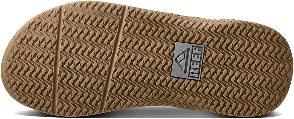 REEF Anchor Men's Beach Flip Flop, Water Friendly, Cushioning Heel Airbag