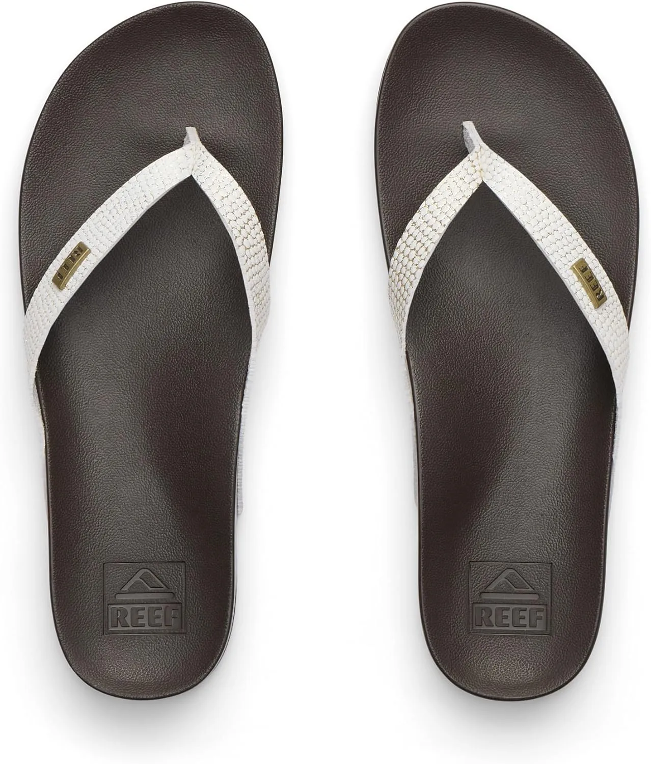 REEF Cushion Court Women's Flip Flop, Molded Cushion Footbed, Arch Support