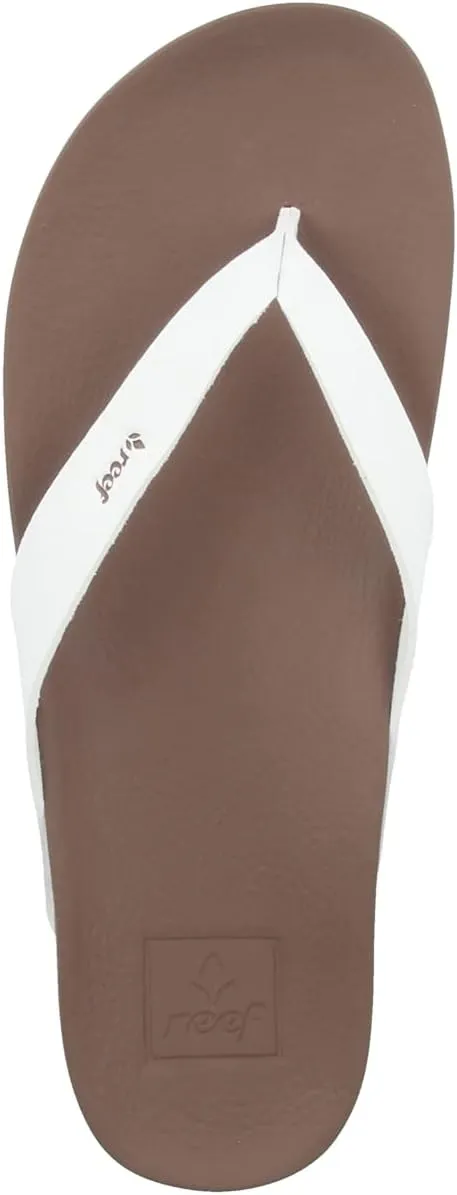 REEF Cushion Court Women's Flip Flop, Molded Cushion Footbed, Arch Support