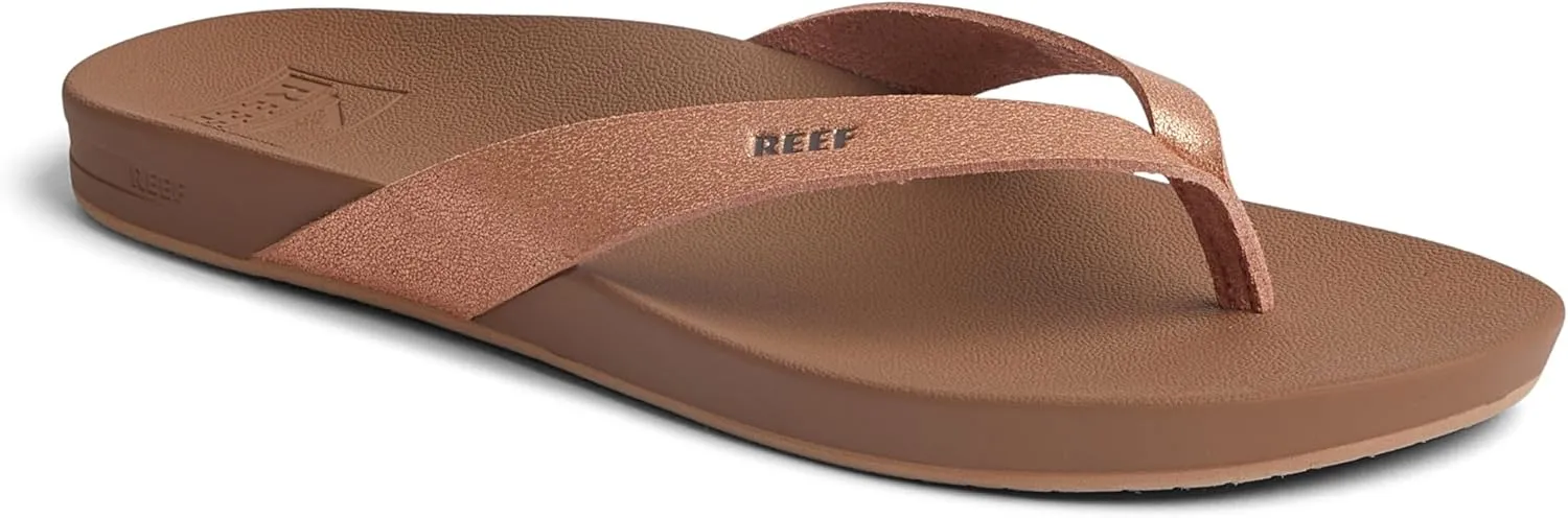 REEF Cushion Court Women's Flip Flop, Molded Cushion Footbed, Arch Support