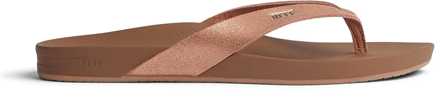 REEF Cushion Court Women's Flip Flop, Molded Cushion Footbed, Arch Support