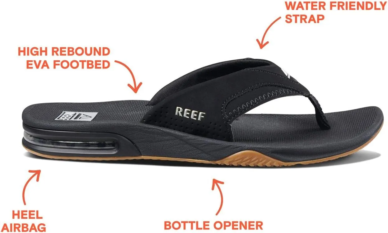 Reef Men's Fanning Speed Logo Flip Flop