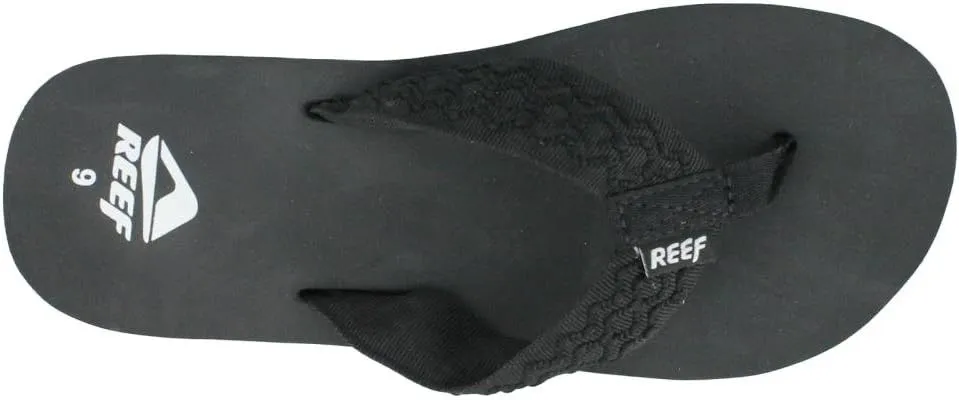 REEF Smoothy Men's Beach Flip Flop, Soft Woven Strap Made From 100% Recycled PET