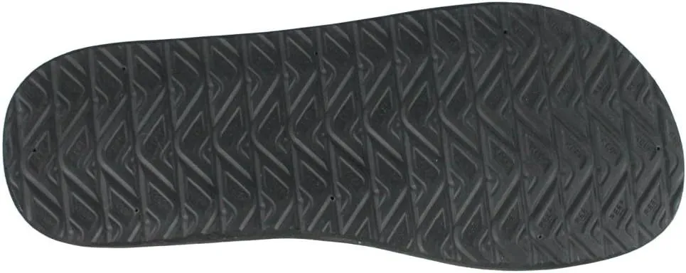 REEF Smoothy Men's Beach Flip Flop, Soft Woven Strap Made From 100% Recycled PET