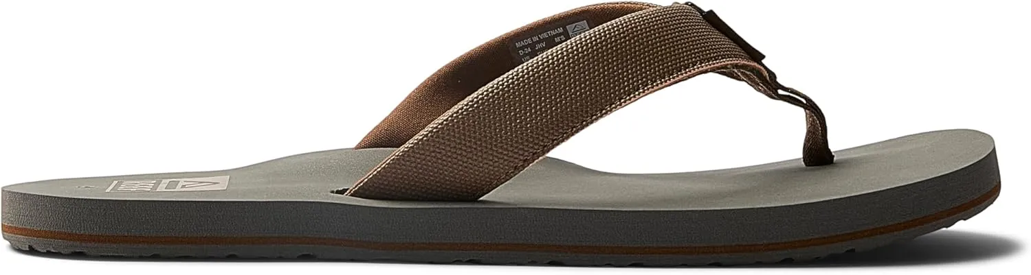 REEF Twinpin Men's Beach Flip Flop, Soft Cushion Footbed, Water Friendly