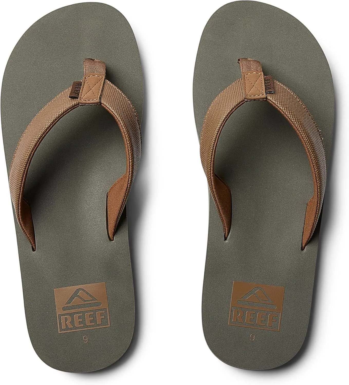 REEF Twinpin Men's Beach Flip Flop, Soft Cushion Footbed, Water Friendly