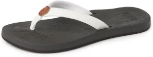 Reef womens Reef Zen Love Flip Flop, White, 10 US