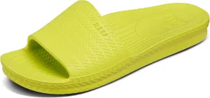 Reef Women's Water Scout Slide Sandal, Lime, 7