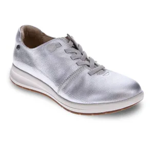 Revere Crete Stretch Lace Sneaker (Women) - Pearl/Oyster Lizard