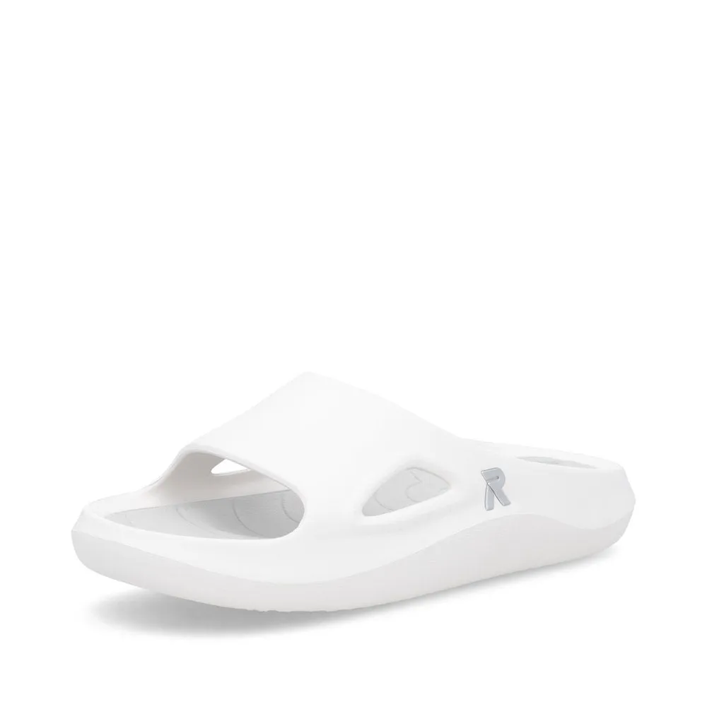 Rieker Evolution W3450 - Ladies Mule in White