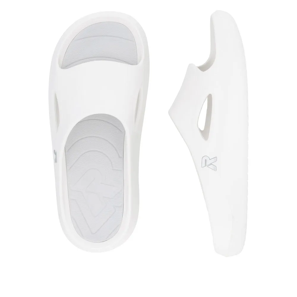 Rieker Evolution W3450 - Ladies Mule in White