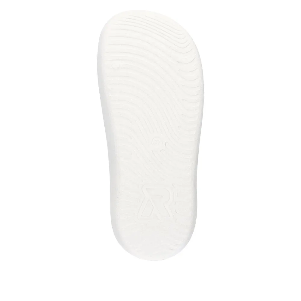 Rieker Evolution W3450 - Ladies Mule in White