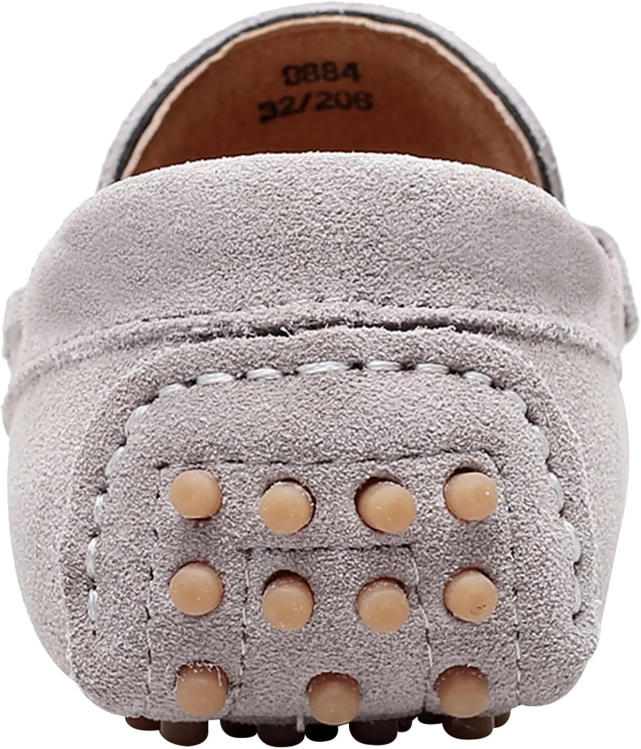 rismart Boys Girls Slip on Loafers Casual Flat Kids Moccasin Slippers