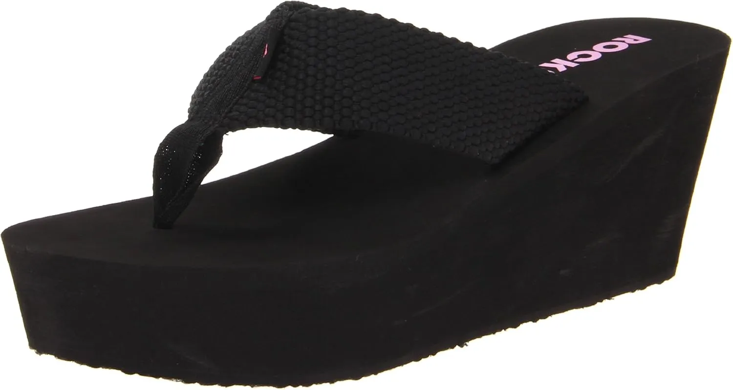 Rocket Dog Women's Diver Comfort Foam Wedge Flip Flop Sandal