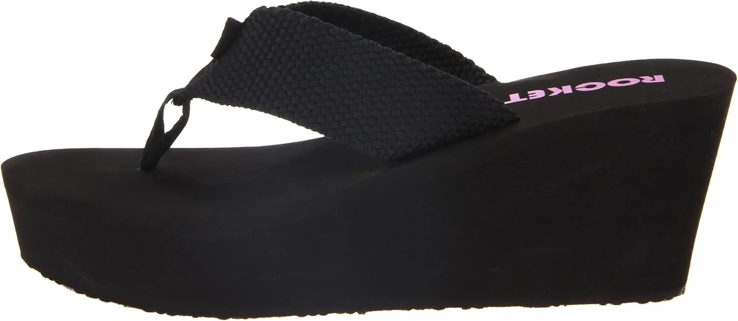 Rocket Dog Women's Diver Comfort Foam Wedge Flip Flop Sandal