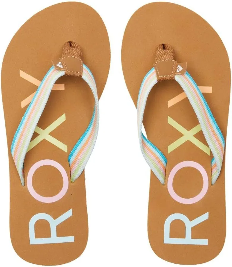 Roxy Girl's Rg Colbee Flip Flop Sandal