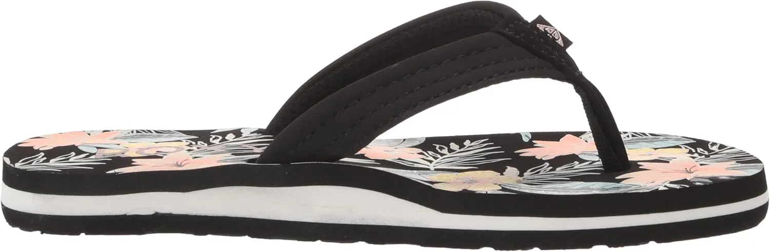 Roxy Girl's Vista Flip Flop Sandal