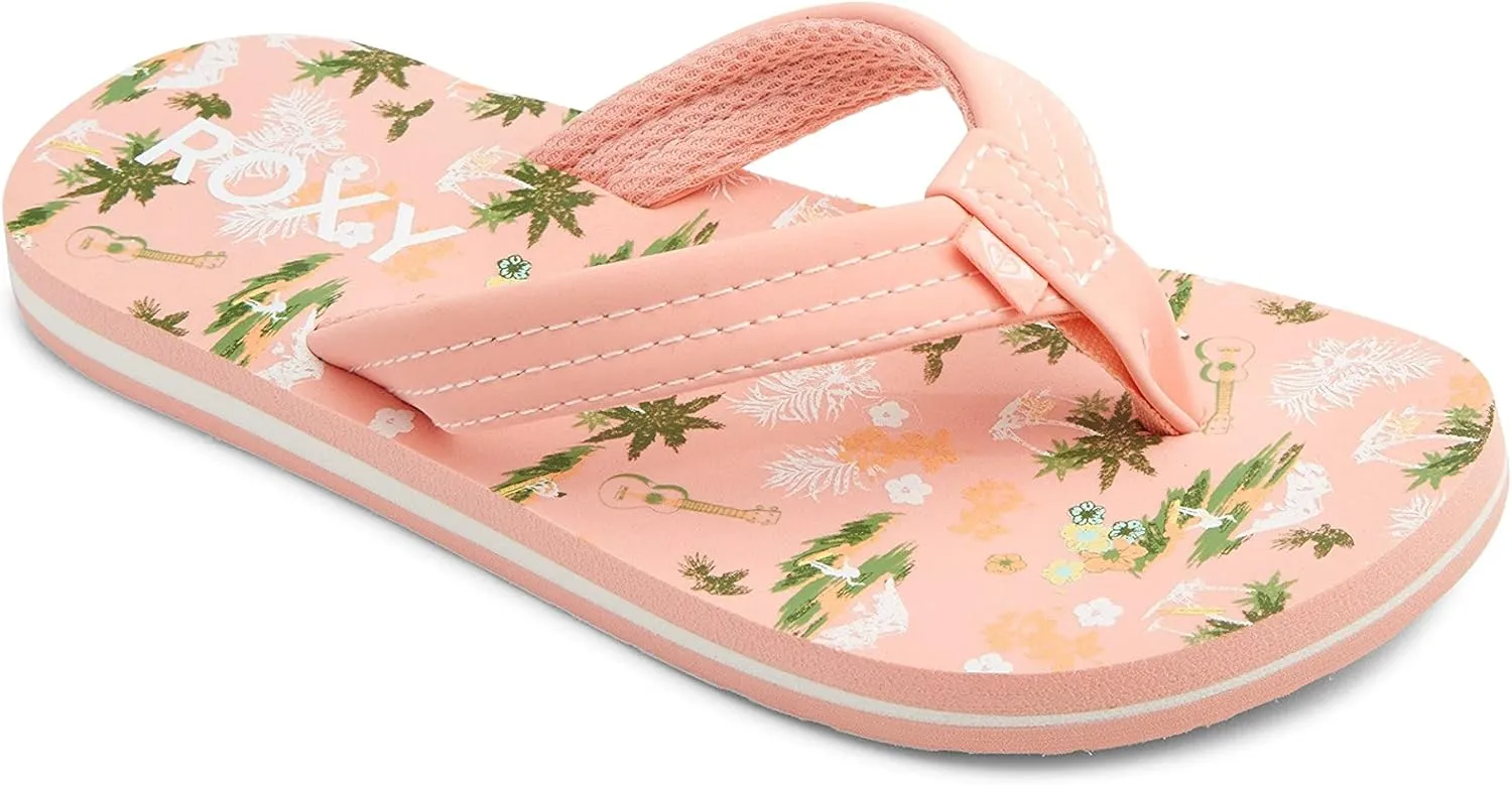 Roxy Girl's Vista Flip Flop Sandal