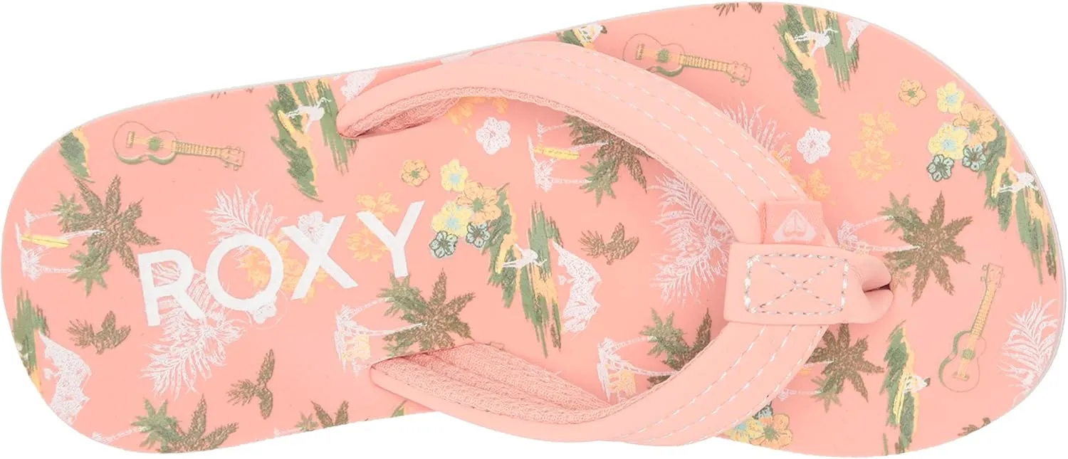 Roxy Girl's Vista Flip Flop Sandal