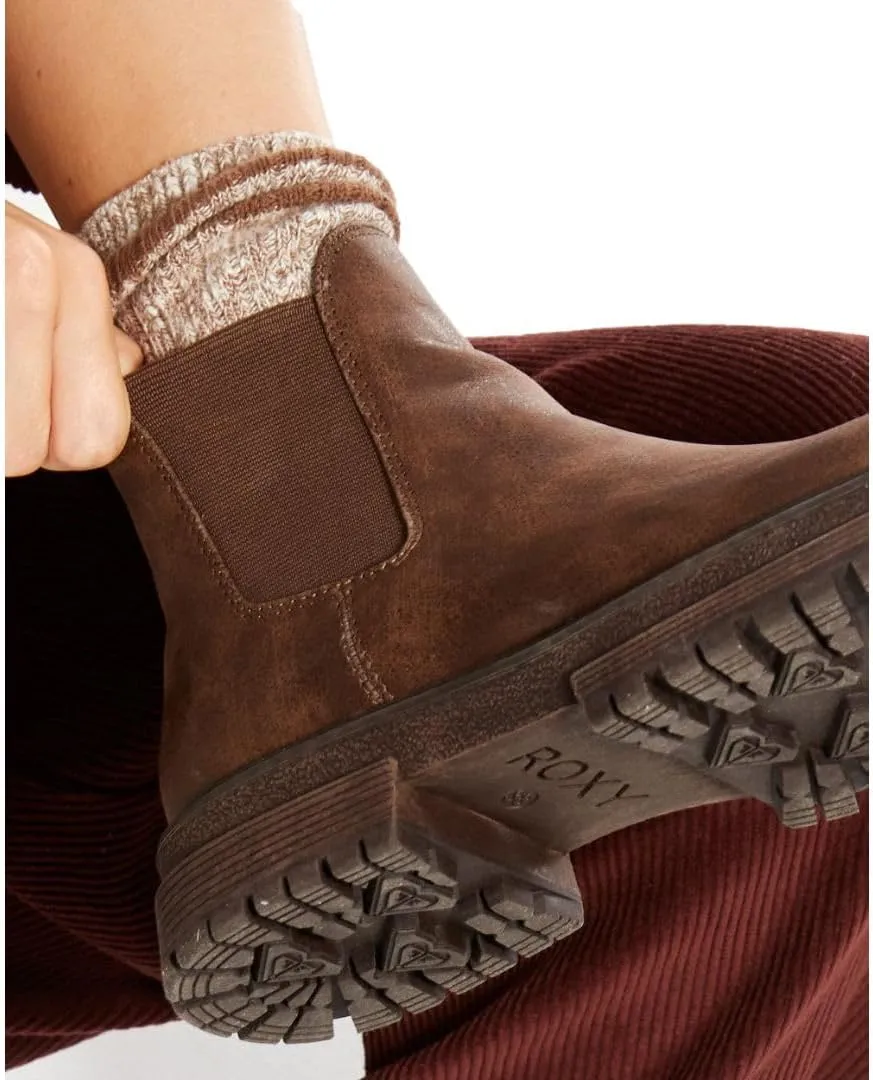 Roxy Women's Lorena Chelsea Slip-on Boots Fashion
