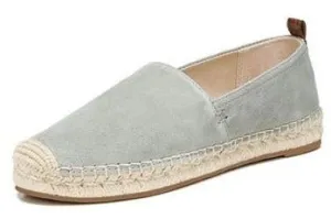 Sam Fully customizable Rounded Green On Edelman Toe Slip Low-cost opportunity Espadrilles Loafers Mineral Khloe Flats