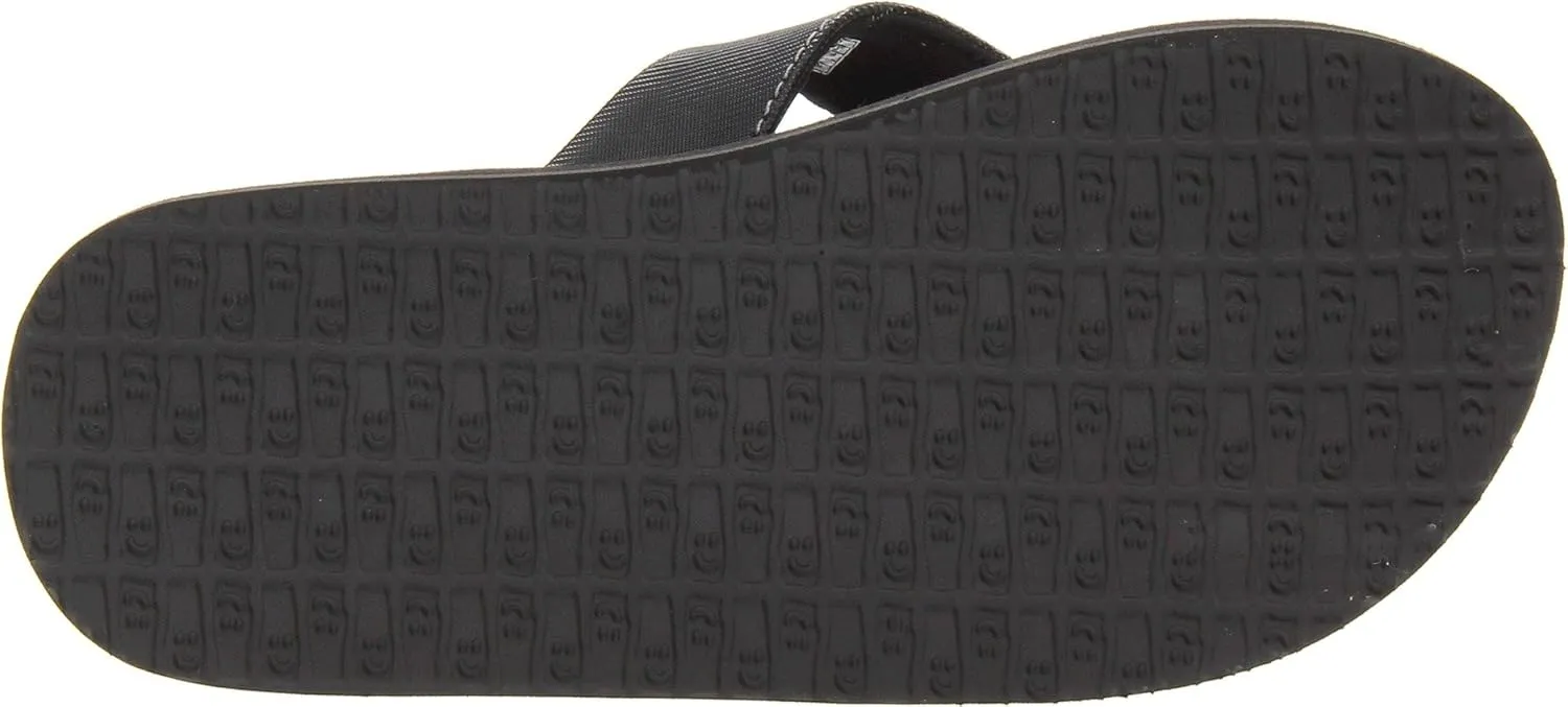 Sanuk Kids unisex-kids Root Beer Cozy Flip Flop