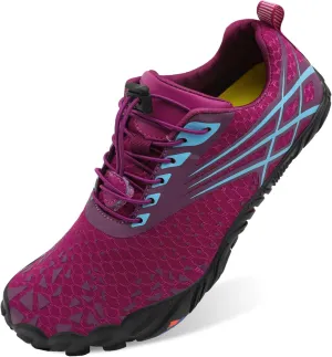Scurtain Unisex Mens Womens Athletic Hiking Water Shoes Quick Dry Barefoot Aqua Shoes Swim Shoes Beach Shoes with Drainage