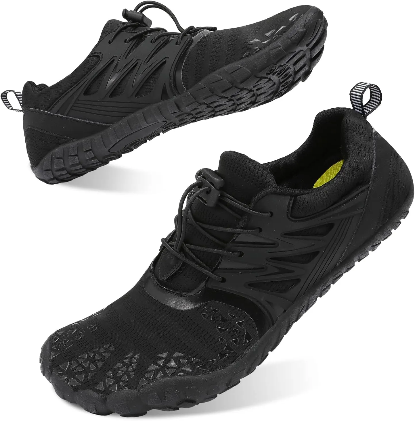 Scurtain Unisex Mens Womens Athletic Hiking Water Shoes Quick Dry Barefoot Aqua Shoes Swim Shoes Beach Shoes with Drainage